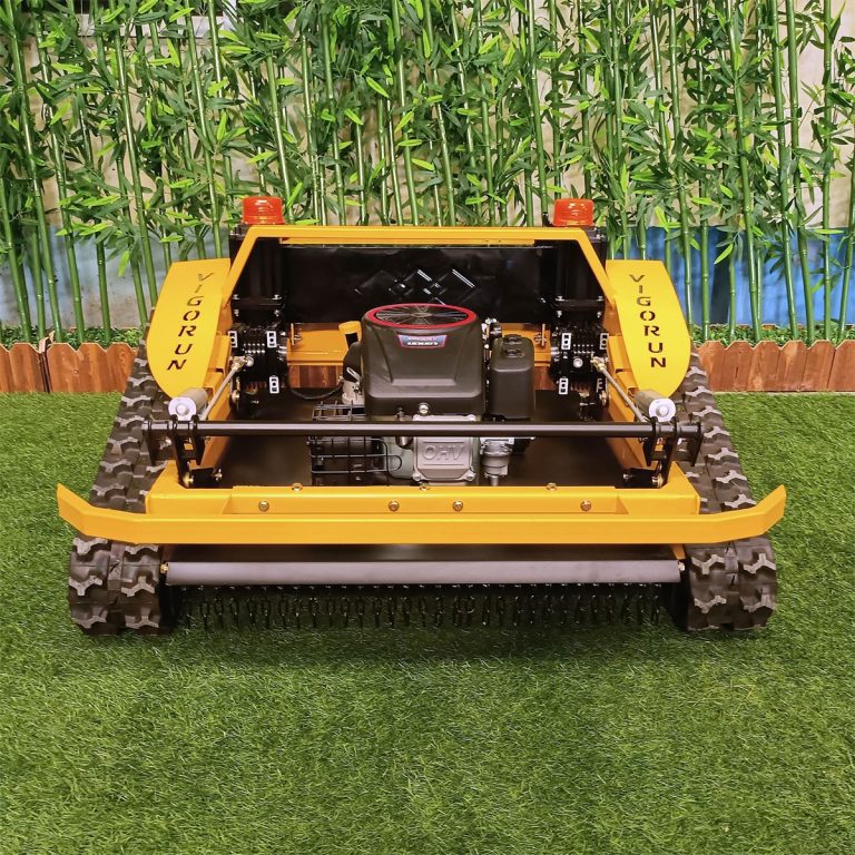 radio controlled track-mounted bush trimmer China best exporters