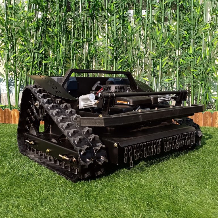 remote operated caterpillar weed mower best Chinese supplier