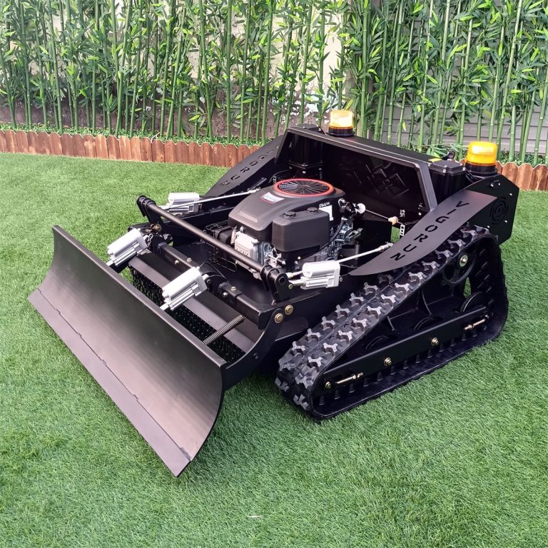 Top 3 wireless radio control tracked ecological park lawn mulcher manufacturers in China