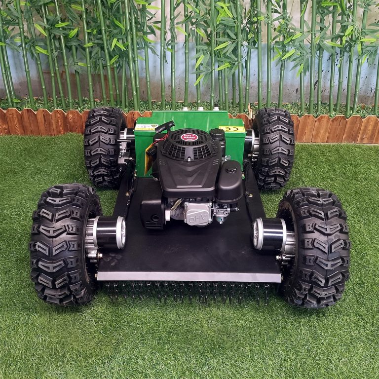 RC wheeled weeder for greening